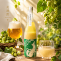 【新感覚クラフト酒】ハッピーどぶろく ホップ香る濁り酒 8% 480ml 誕生日 お祝い