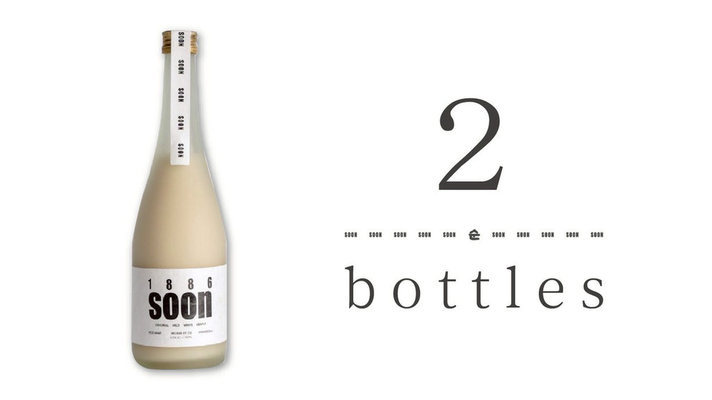 【soon】プレミアム マッコリ 2本セット （500ml x 2本）