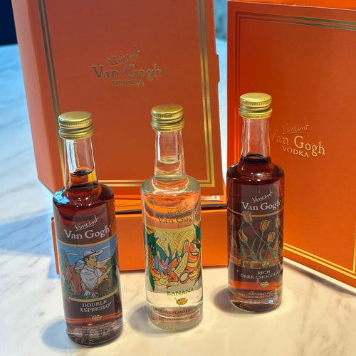 ホリデーウォッカギフト|Van Gogh VODKA（ヴァンゴッホ）ミニ3本セット（各50ml）