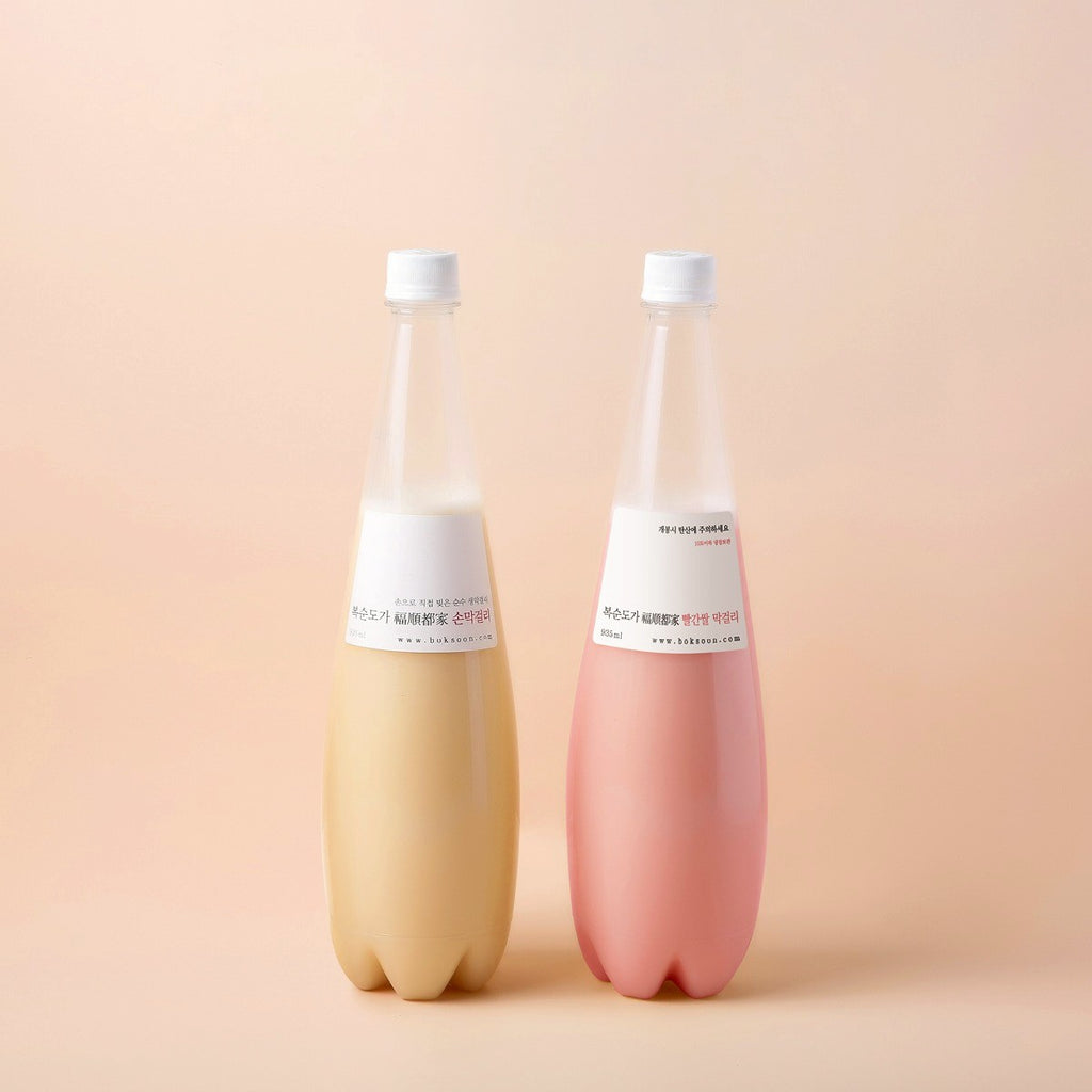 ボクソンドガ プレミアムマッコリ 紅白ギフト（白・赤 各935ml）