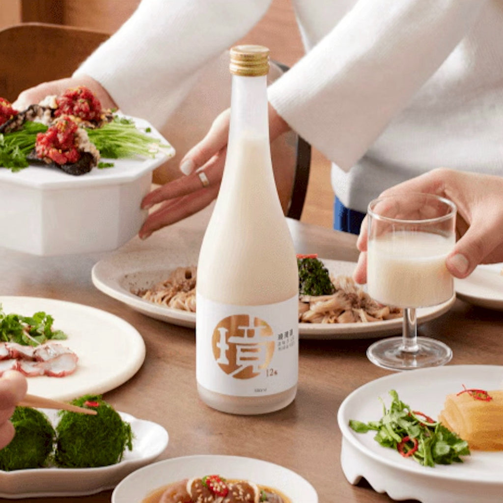 ソンシギョン監修 | 韓国プレミアム生マッコリ「璄濁酒」12度 12本セット （ギョンダクシュ 500ml x 12本）