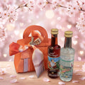 ホリデーウォッカ ミニ2本 & バック付き ギフトセット | Van Gogh VODKA（ヴァンゴッホウォッカ、各50ml）