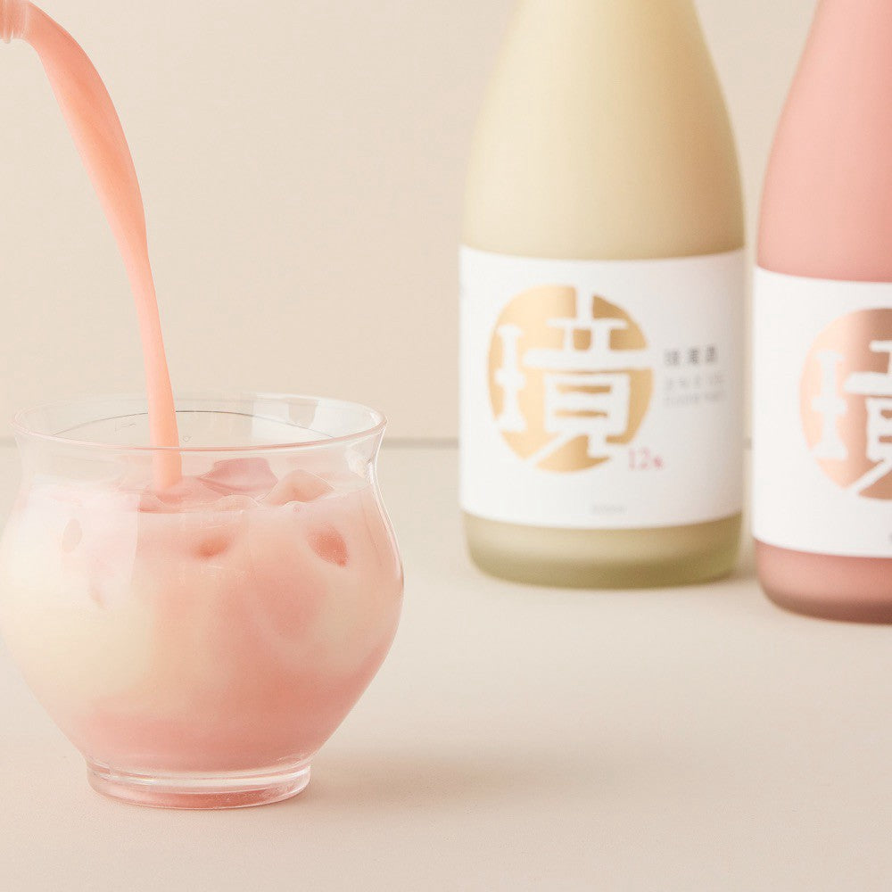 ソンシギョン監修 | 韓国プレミアム生マッコリ「璄濁酒」12度 紅白セット（ギョンダクシュ オリジナル・ロゼ 各 500ml）